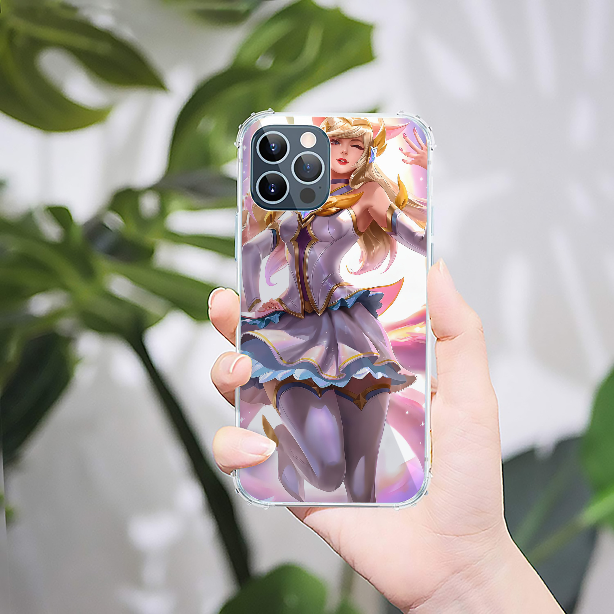 （画像用） リーグ・オブ・レジェンド League of Legends LOL 【iPhone 12シリーズ対応】透明スマホケース（クリアソフトケース）